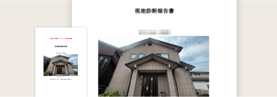 現地診断報告書