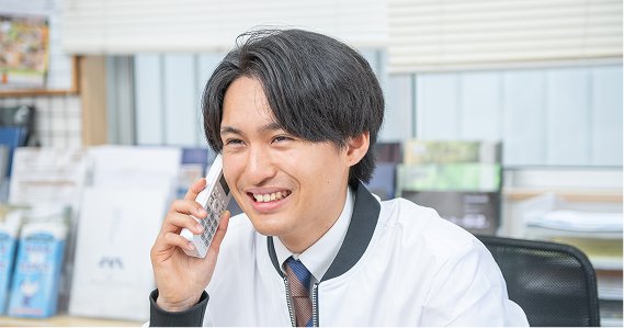 お問合せの様子