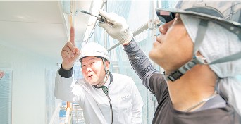 塗装の様子
