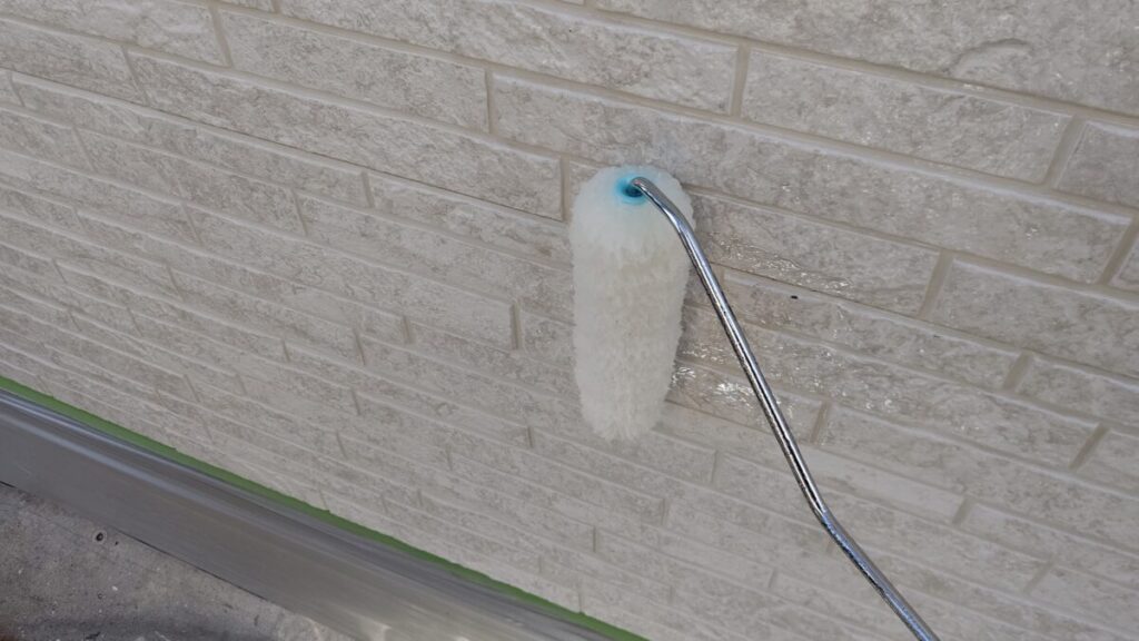 PLジャパン(ペイントラインジャパン)のPLスーパーハイブリッドバインダーSiⅡのクリヤーの塗装時の画像